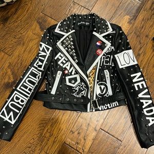 Studded Leather jacket